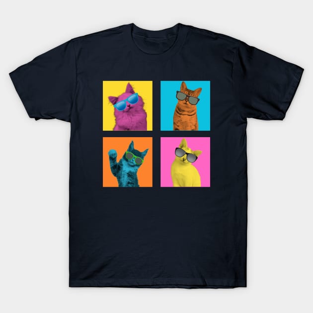 Cool cats T-Shirt by Stitch & Stride